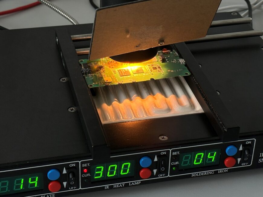 Gezielte Temperaturkontrolle beim Entlöten